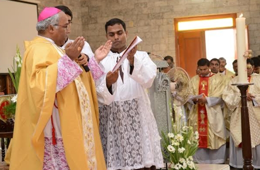 Bishop Francis Serrao ordains 9 deacons